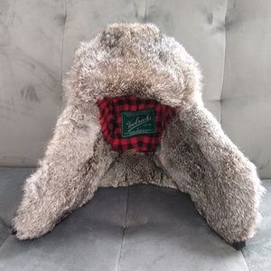 Woolrich Pilot fur-lined waterproof aviator hat S